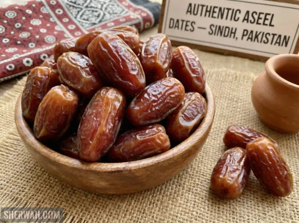 Premium Aseel Dates from Pakistan for export.
